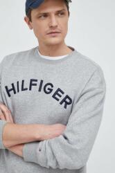 Tommy Hilfiger bluza barbati, culoarea gri, cu imprimeu PPYX-BLM0LH_90X
