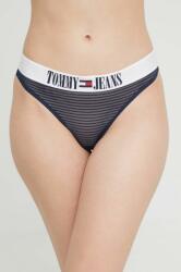 Tommy Jeans tanga culoarea albastru marin PPYX-BID1HY_59X