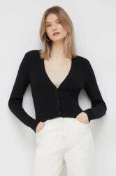 Calvin Klein cardigan din amestec de lana femei, culoarea negru, light PPYX-SWD00Z_99X