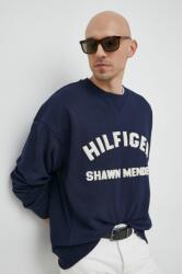 Tommy Hilfiger bluza barbati, culoarea albastru marin, cu imprimeu PPYX-BLM0KY_59X