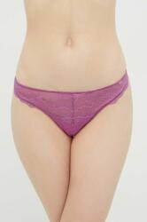 Calvin Klein Underwear tanga culoarea violet PPYX-BID1NO_44X
