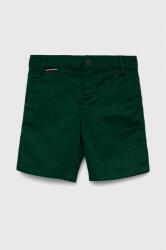 Tommy Hilfiger pantaloni scurti copii culoarea verde, talie reglabila PPYX-SZB01D_79X