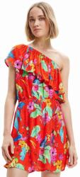 Desigual rochie culoarea rosu, mini, drept PPYX-SUD18U_33X