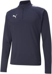 PUMA Férfi funkcionális félcipzáras pulcsi Puma TEAMLIGA 1/4 ZIP TOP kék 657236-06 - XL