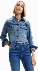 Desigual geacă din denim pentru copii PPYX-KUD0D2_55J (23SWED23)