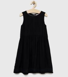 Tommy Hilfiger rochie fete culoarea albastru marin, midi, evazati PPYX-SUG00K_59X