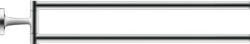 Duravit Starck T mozgatható törölközőtartó 39 cm, króm 0099411000 (0099411000)