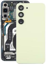 tel-szalk-1929704330 Samsung Galaxy S23 sárga akkufedél, hátlap, hátlapi kamera lencse (tel-szalk-1929704330)