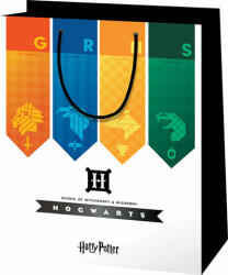 Cardex Harry Potter iskolai házak közepes méretű exkluzív ajándéktáska 18x10x23cm (38817) - jatekshop