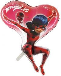 BP Балон от фолио - Вълшебна калинка (Miraculous) Сърце