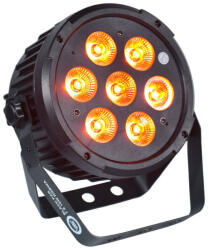 LIGHT4ME BLACK PAR 7x10W RGBWA LED