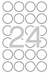 APLI Etikett, 40 mm kör, biztonsági, APLI, 240 etikett/csomag (11271) - tonerpiac