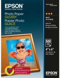 Epson Photo Paperglossy 200g 10x15cm 500db Fényes Fotópapír (C13S042549) - tonerpiac