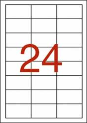 APLI Etikett, 64, 6x33, 8 mm, poliészter, időjárásálló, APLI, 480 etikett/csomag (01226) - tonerpiac