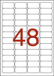 APLI Etikett, 45, 7x21, 2 mm, poliészter, időjárásálló, kerekített sarkú, APLI, 960 etikett/csomag (12112)