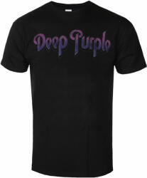 ROCK OFF Tricou pentru bărbați Deep Purple - Vintage Logo - Negru - ROCK OFF - DPTS01MB