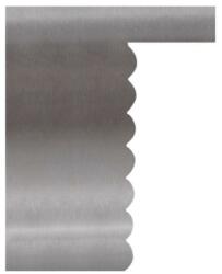  Tortasimító, hullámos, rozsdamentes acél, 18, 4 ×11, 3 cm