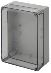  Weidmüller 9535500000 MPC 17/25/15 trsp MPC (polycarbonate empty enclosure), Üres ház, Magasság: 175 mm, Szélesség: 250 mm, Mélység: 150 mm, Anyag: Polikarbonát, Világosszürke, Áttetsző (9535500000)