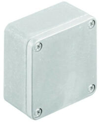 Weidmüller 1565240000 KLIPPON K01 Klippon K (aluminium empty enclosure), Üres ház, Alumínium ház, Magasság: 64 mm, Szélesség: 58 mm, Mélység: 34 mm, Anyag: Alumínium AlSi12, kezeletlen, Ezüst (1565240