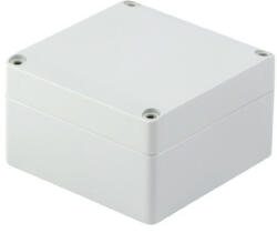  Weidmüller 9535390000 MPC 17/17/10 7035 MPC (polycarbonate empty enclosure), Üres ház, Magasság: 175 mm, Szélesség: 175 mm, Mélység: 100 mm, Anyag: Polikarbonát, Világosszürke (9535390000)