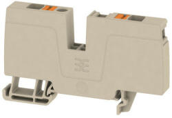 Weidmüller 1991780000 ALO 6 Tápkapocs, PUSH IN, 6 mm2; , 800 V, 41 A, Sötétbézs (1991780000)