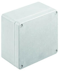 Weidmüller 1565290000 KLIPPON K52 Klippon K (aluminium empty enclosure), Üres ház, Alumínium ház, Magasság: 160 mm, Szélesség: 160 mm, Mélység: 91 mm, Anyag: Alumínium AlSi12, kezeletlen, Ezüst (15652