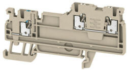  Weidmüller 1992240000 AIO21 1.5 SO Érzékelő-, beavatkozó sorkapocs, PUSH IN, 1.5 mm2; , 250 V, 13.5 A, Sötétbézs (1992240000)