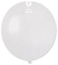 Gemar Balon metalic - alb 48 cm