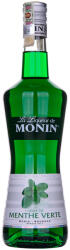 MONIN Green Mint Liqueur 700 ml