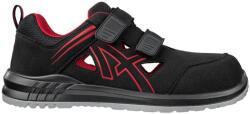 Albatros Clifton Air Low S1 ESD SRC munkavédelmi szandál - Fekete/Piros - 46 (ALB-648780-46)