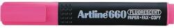 Artline Textmarker ARTLINE 660, varf tesit 1.0-4.0mm - roz fluorescent (EK-660-FPK) - officegarage