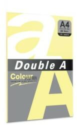Double A Hartie color pentru copiator A4 Double A, 80g/mp, 25 coli/top, pastel butter (DACP-A4-080025-BUTTER)