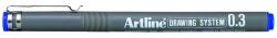 Artline Liner pentru desen tehnic ARTLINE, varf fetru 0.3mm - albastru (EK-233-BL)