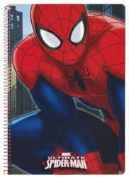 Safta Caiet scolar cu spira A4, 80 file, colectia Spiderman (511512066)