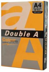 Double A Hartie color pentru copiator A4 Double A, 75g/mp, 25 coli/top, portocaliu neon (DACN-A4-075025-ORANGE)