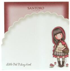 Santoro Bloc notes profilat Gorjuss Little Red Riding Hood (674GJ05)
