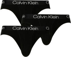 Calvin Klein 3PACK slipuri bărbați Calvin Klein negre (NB2969A-7VI) M (165741)