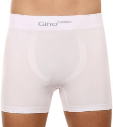 Gino Boxeri bărbați Gino bambus albi fără cusături (54004) L (9937)