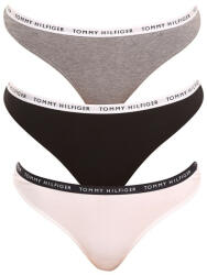 Tommy Hilfiger 3PACK tanga damă Tommy Hilfiger multicolor (UW0UW02829 0TF) XS (166883)