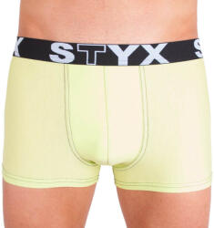 Styx Boxeri bărbați Styx elastic sport supradimensionat verzui (R4) 5XL (150778)