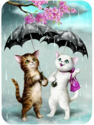 Santoro Felicitare Eclectic, Raining Cats (ES94)