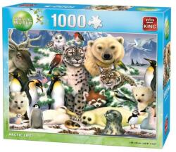 King Puzzle 1000 piese Animal world-Arctic life (KG05485) Puzzle