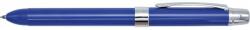 PENAC Pix multifunctional PENAC Ele-001 opaque, doua culori, plus creion mecanic 0.5mm, in cutie cadou, albastru (P-TF140203-GC6)