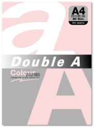 Double A Hartie color pentru copiator A4 Double A, 80g/mp, 100 coli/top, pastel flamingo (DACP-A4-080100-FLAMINGO)