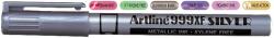 Artline Marker cu vopsea ARTLINE 999XF, corp metalic, varf rotund 0.8mm, argintiu (EK-999XF-SV)