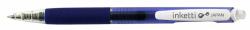 PENAC Pix cu gel PENAC Inketti, rubber grip, 0.5mm, corp albastru transparent - scriere albastra (P-BA3601-03EF) - officegarage