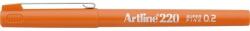 Artline Liner ARTLINE 220, varf fetru 0.2mm - portocaliu (EK-220-OG) - officegarage