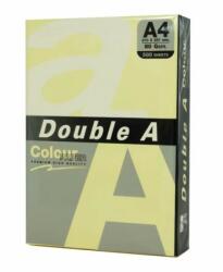 Double A Hartie color pentru copiator A4 Double A, 80g/mp, 500 coli/top, pastel cheese (DACP-A4-080500-CHEESE)