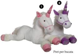 LELLY Unicorn alb, Jucarie de plus 80 cm (GT54529)