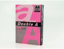 Double A Hartie color pentru copiator A4 Double A, 75g/mp, 500 coli/top, roz neon (DACN-A4-075500-PINK)